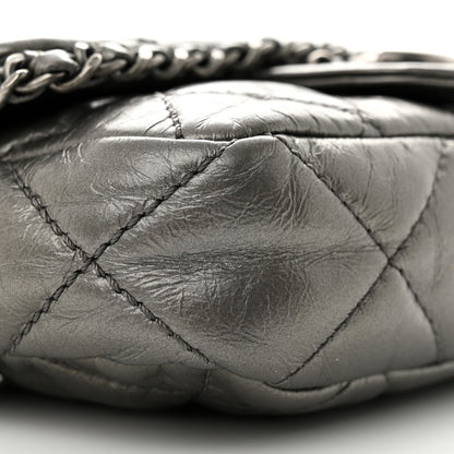 Chanel Calfskin Mini Chain Me Flap Dark Grey 9 of 12