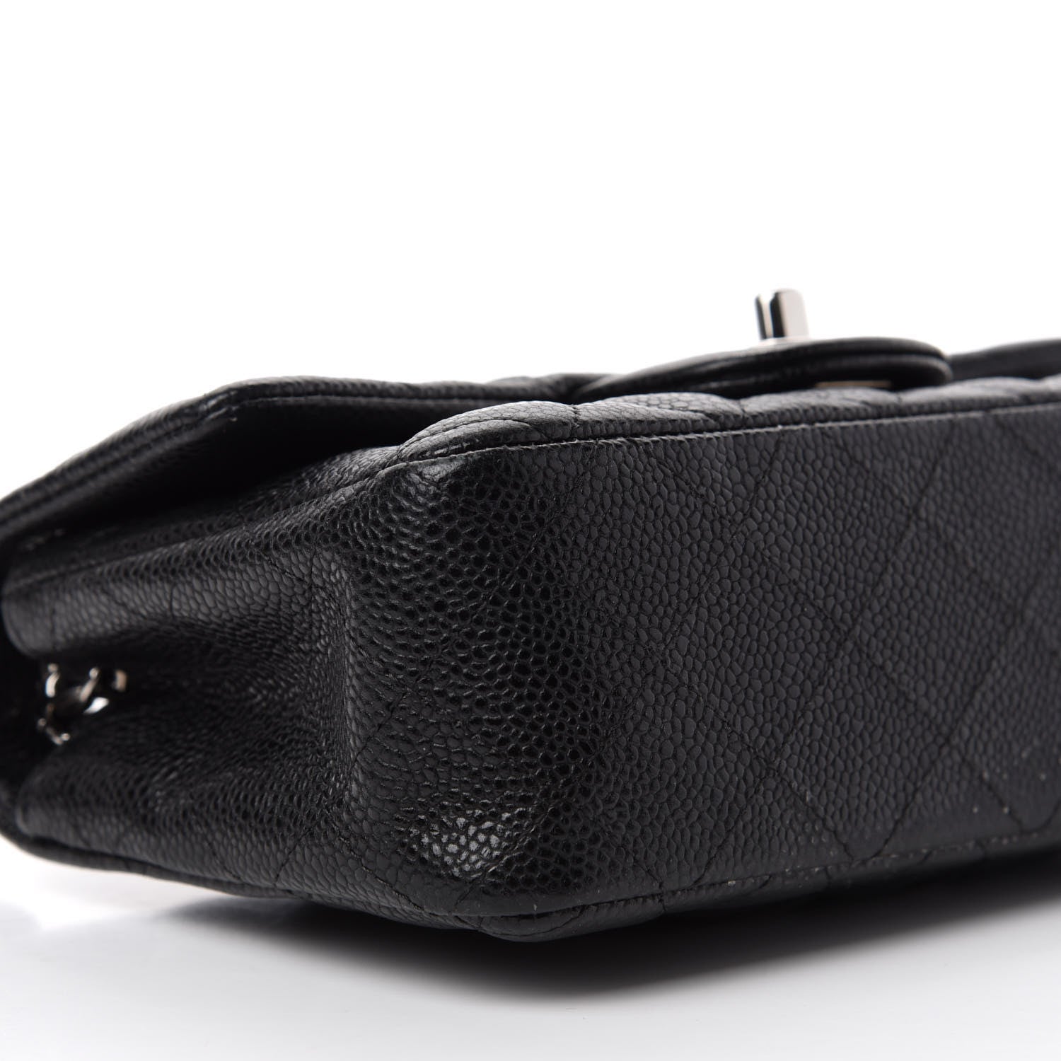 Chanel Caviar Quilted Mini Rectangular Flap Black 6 of 11