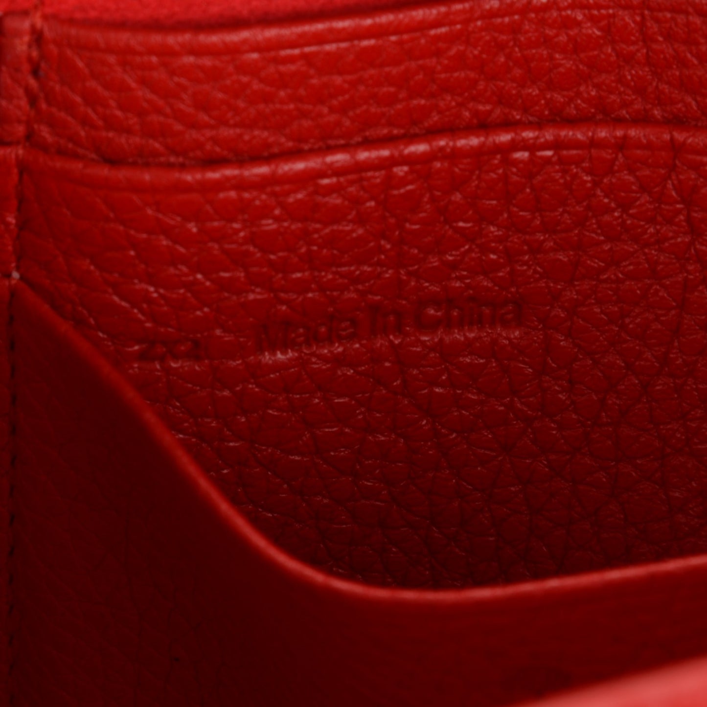 Classic Grain Calfskin Mini Lily Hibiscus