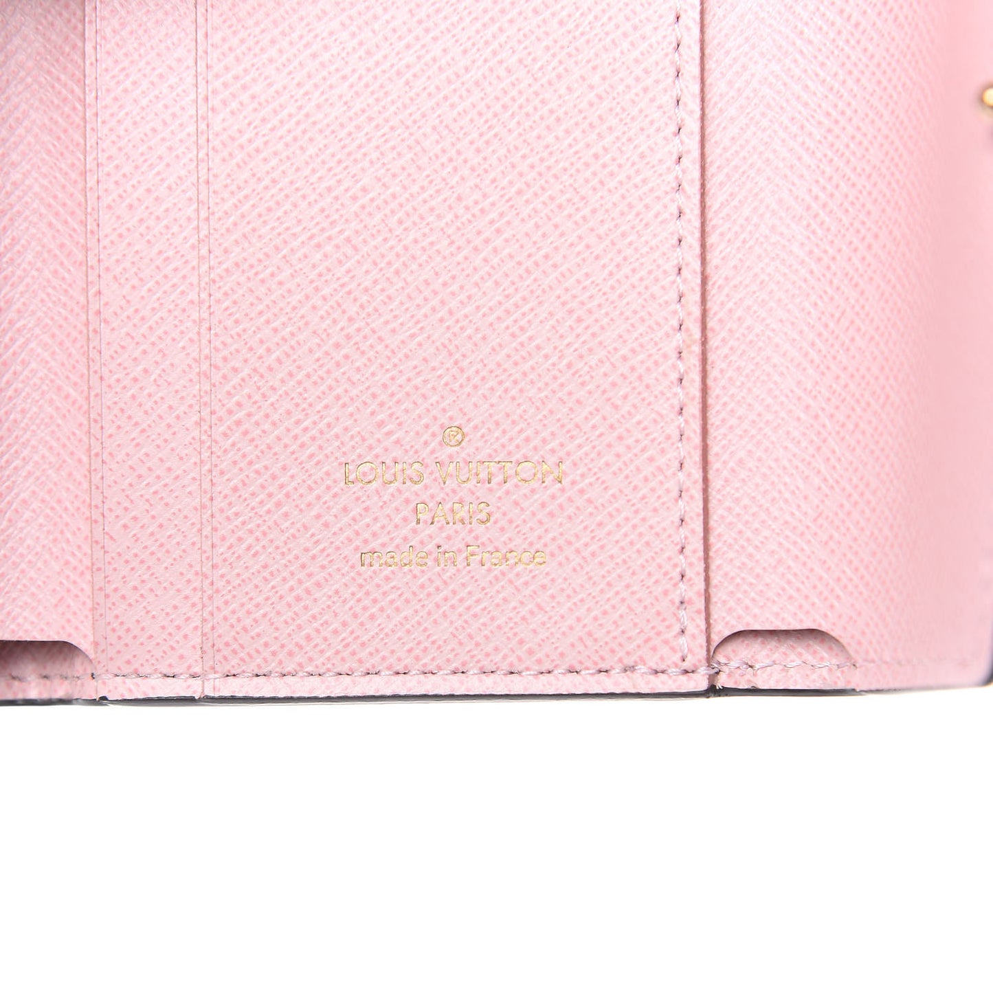 Monogram Zoe Wallet Rose Ballerine