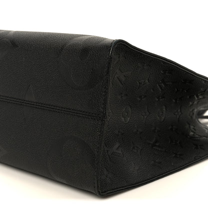 Louis Vuitton Empreinte Monogram Giant Onthego MM Black 8 of 8