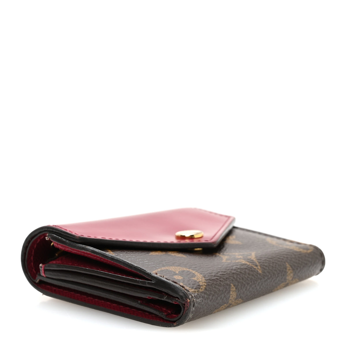 Monogram Zoe Wallet Fuchsia
