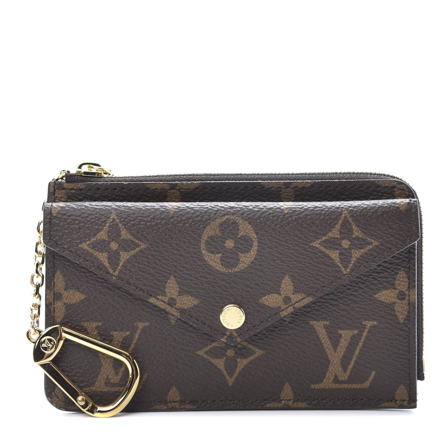 Monogram Recto Verso Card Holder Black