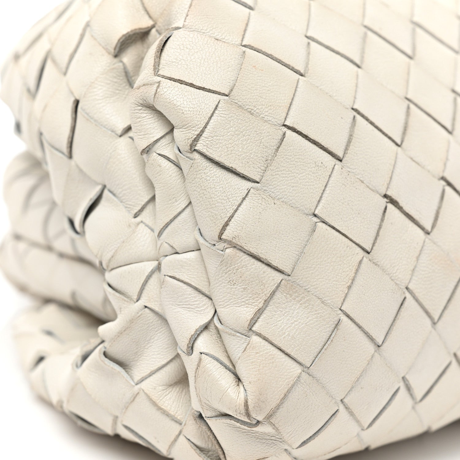 Bottega Veneta Nappa Maxi Intrecciato The Pouch Oversized Clutch Plaster 22 of 25