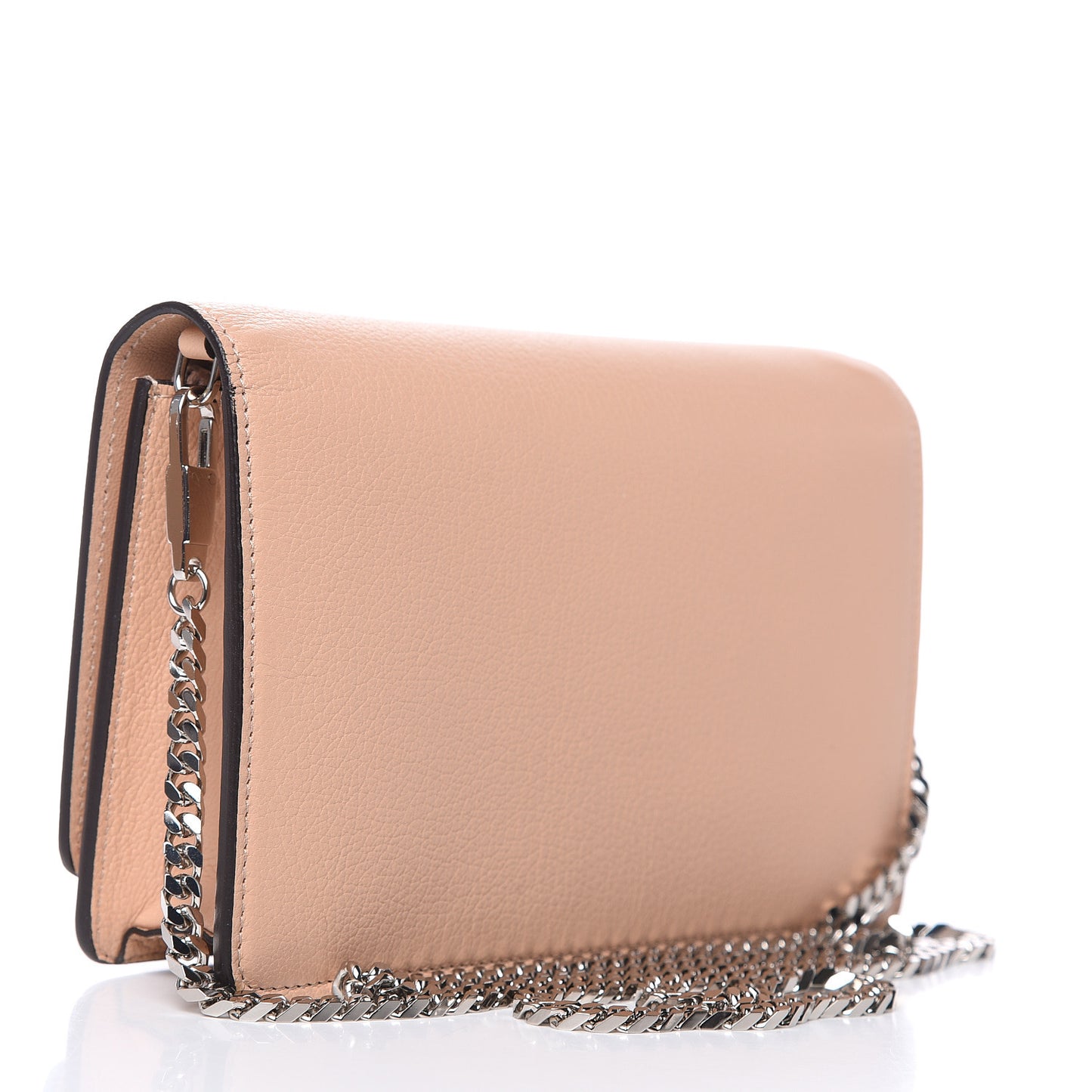 Sugar Goatskin Pandora Chain Wallet Powder