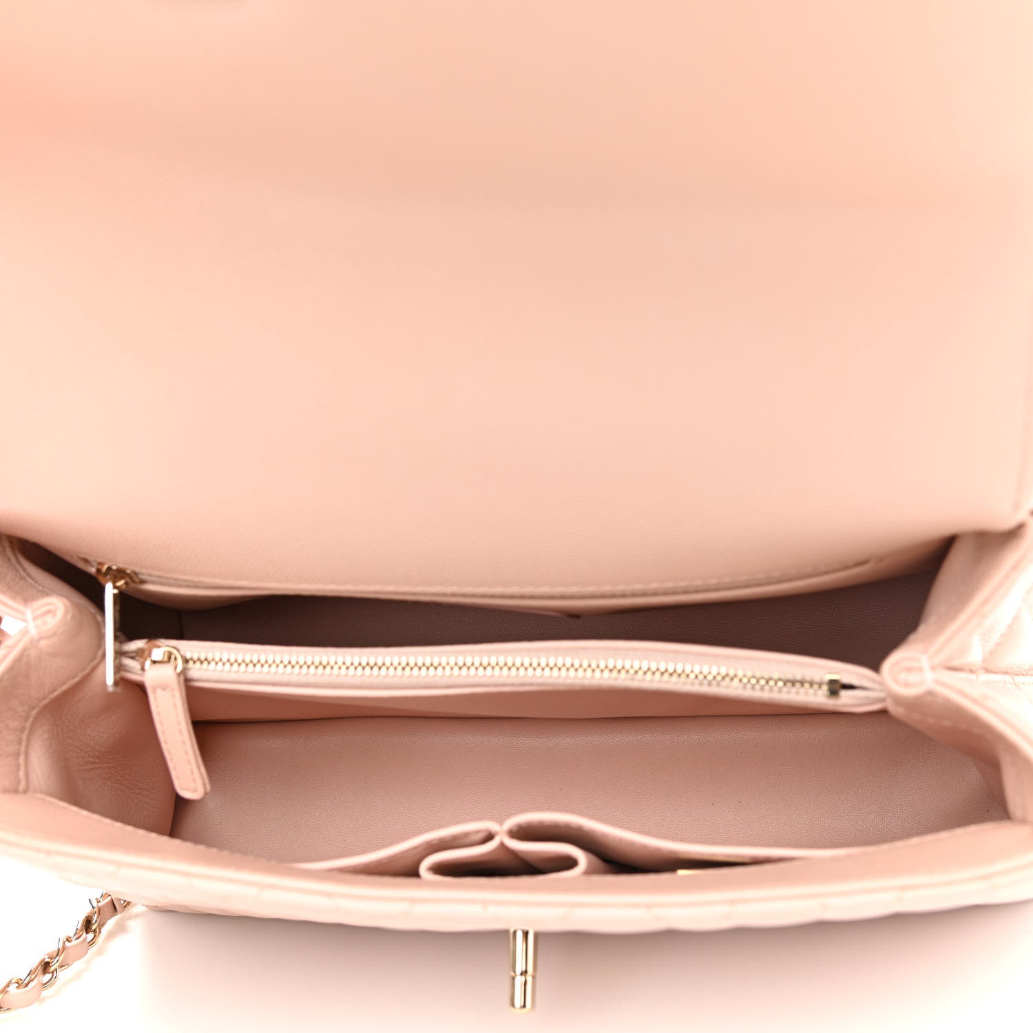 Chanel Caviar Quilted Small Coco Handle Flap Light Pink 5 of 11