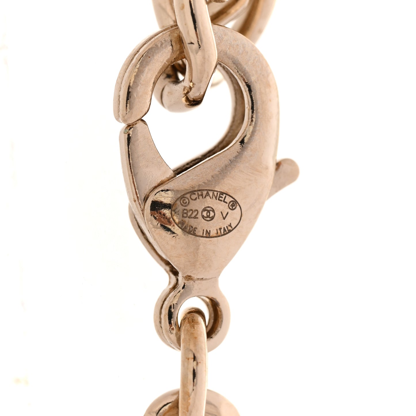 Crystal CC Chain Bracelet Gold Silver