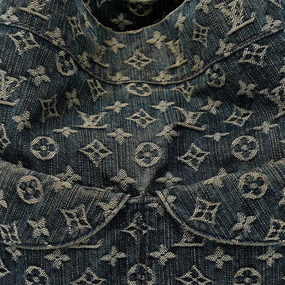 Louis Vuitton Denim Daily GM Gris Blue 8 of 12