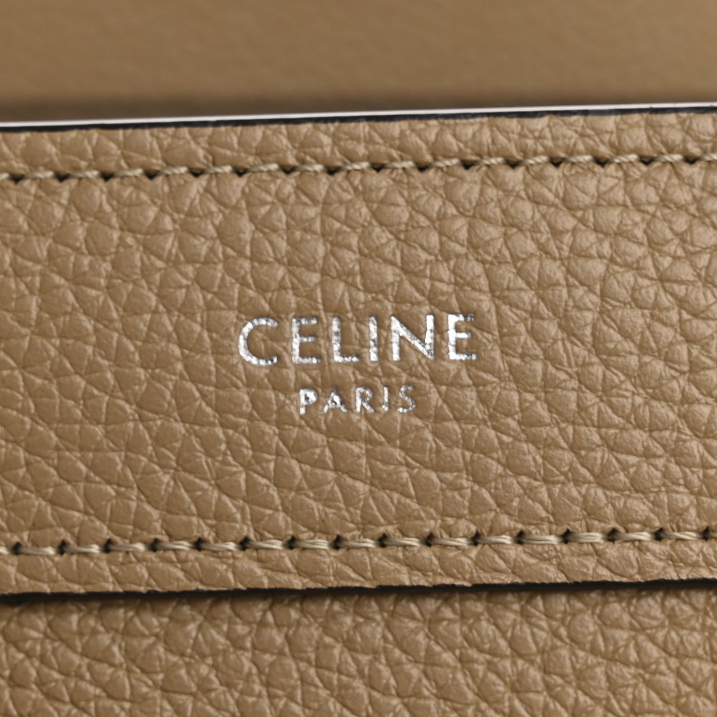 Drummed Calfskin Nano Luggage Dune