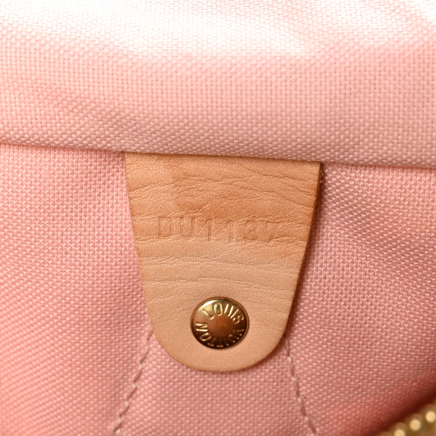 Louis Vuitton Damier Azur Tahitienne Speedy Bandouliere 30 Rose Ballerine 6 of 16