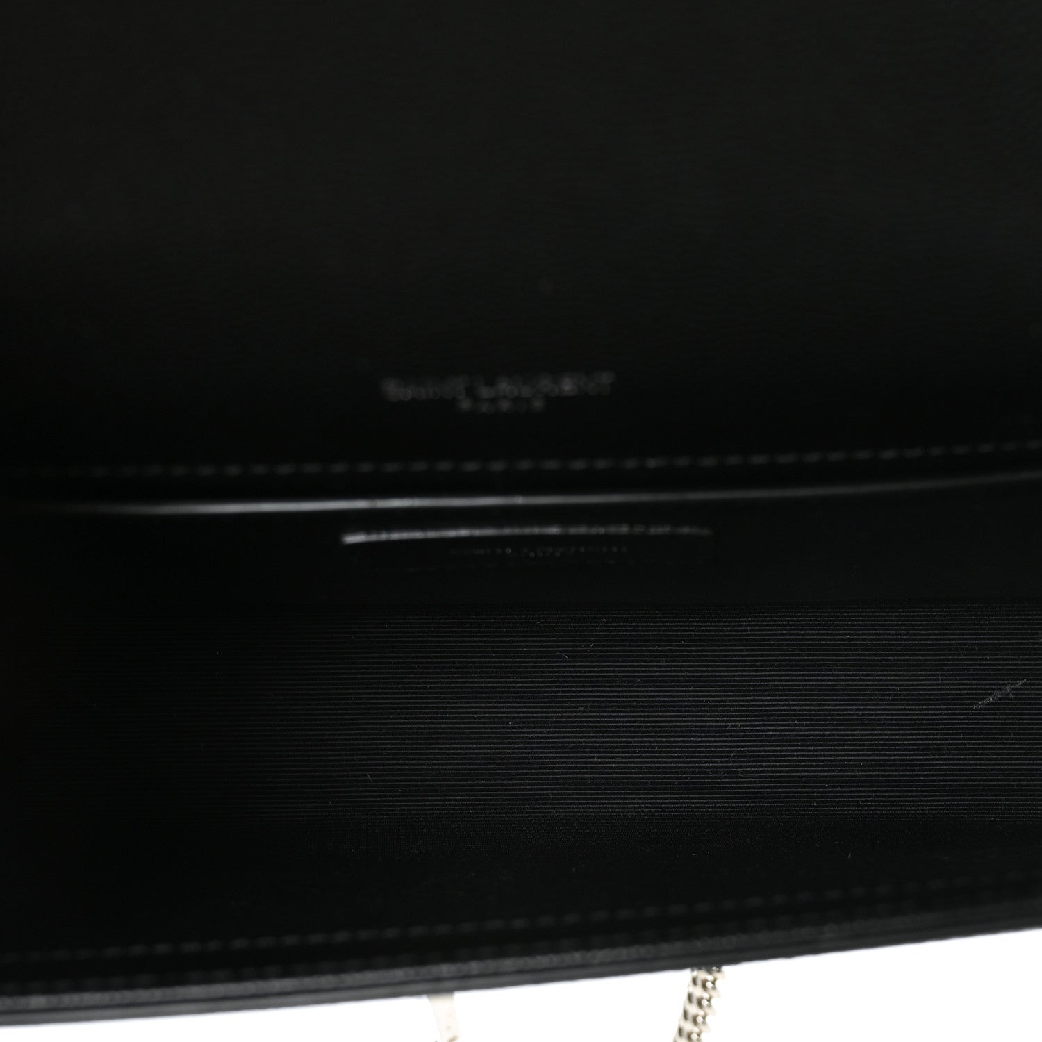 Saint Laurent Grain De Poudre Small Monogram Kate Satchel Black 5 of 9