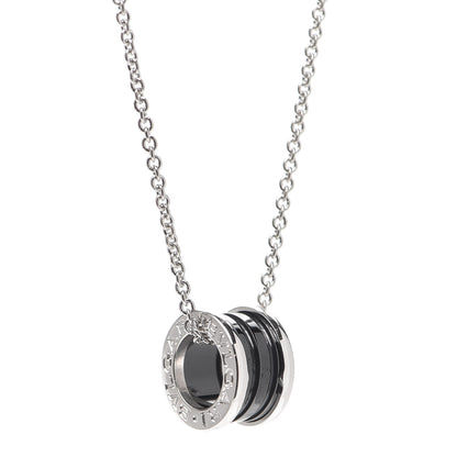 Bulgari Sterling Silver Ceramic Save The Children Pendant Necklace 4 of 7