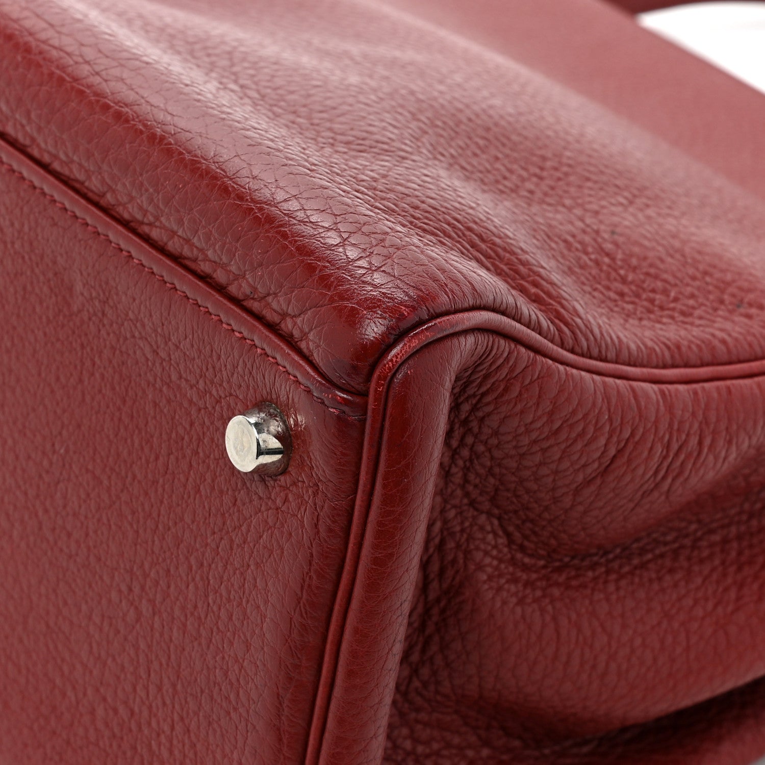 Hermes Togo Kelly Retourne 35 Rouge H 15 of 15