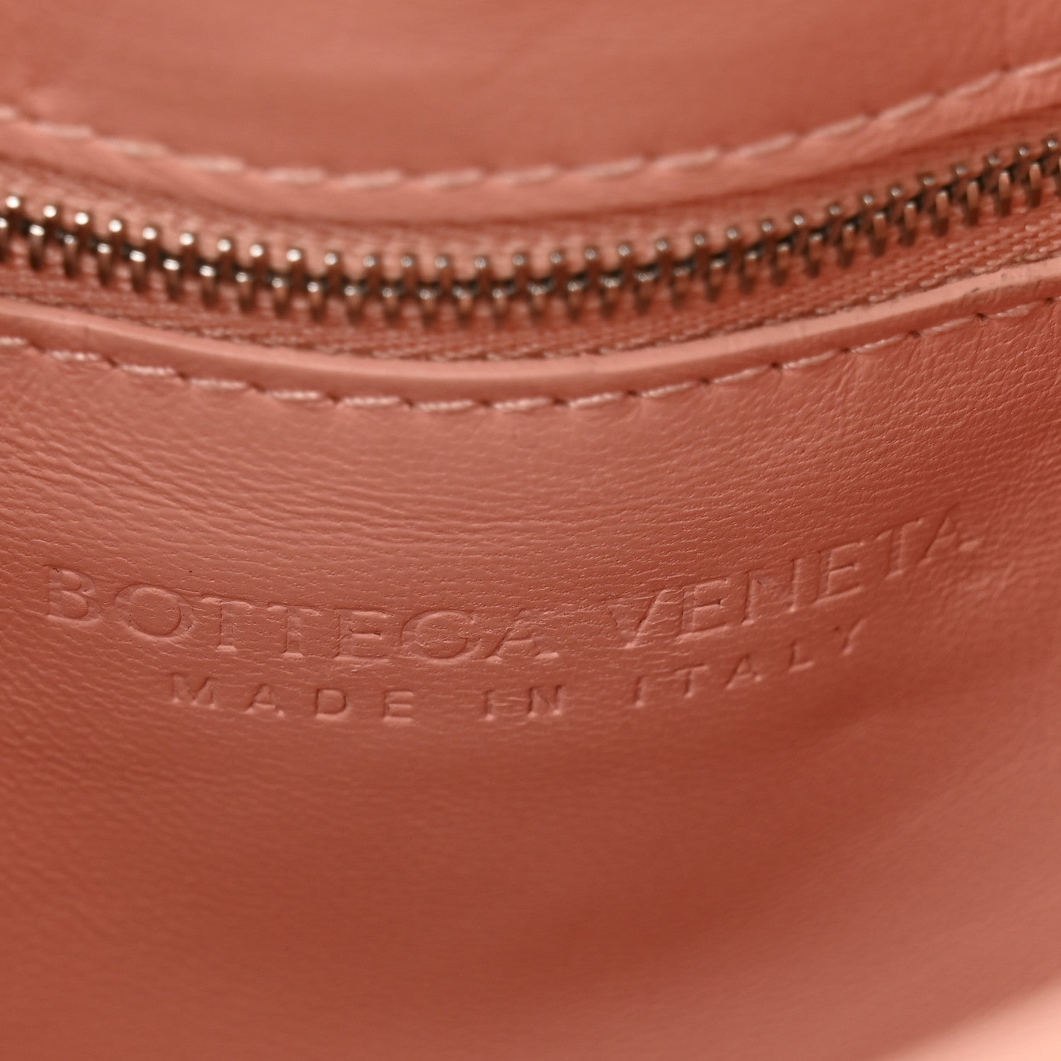 Bottega Veneta Nappa Maxi Intreccio Padded Cassette Crossbody Bag Peachy 6 of 12