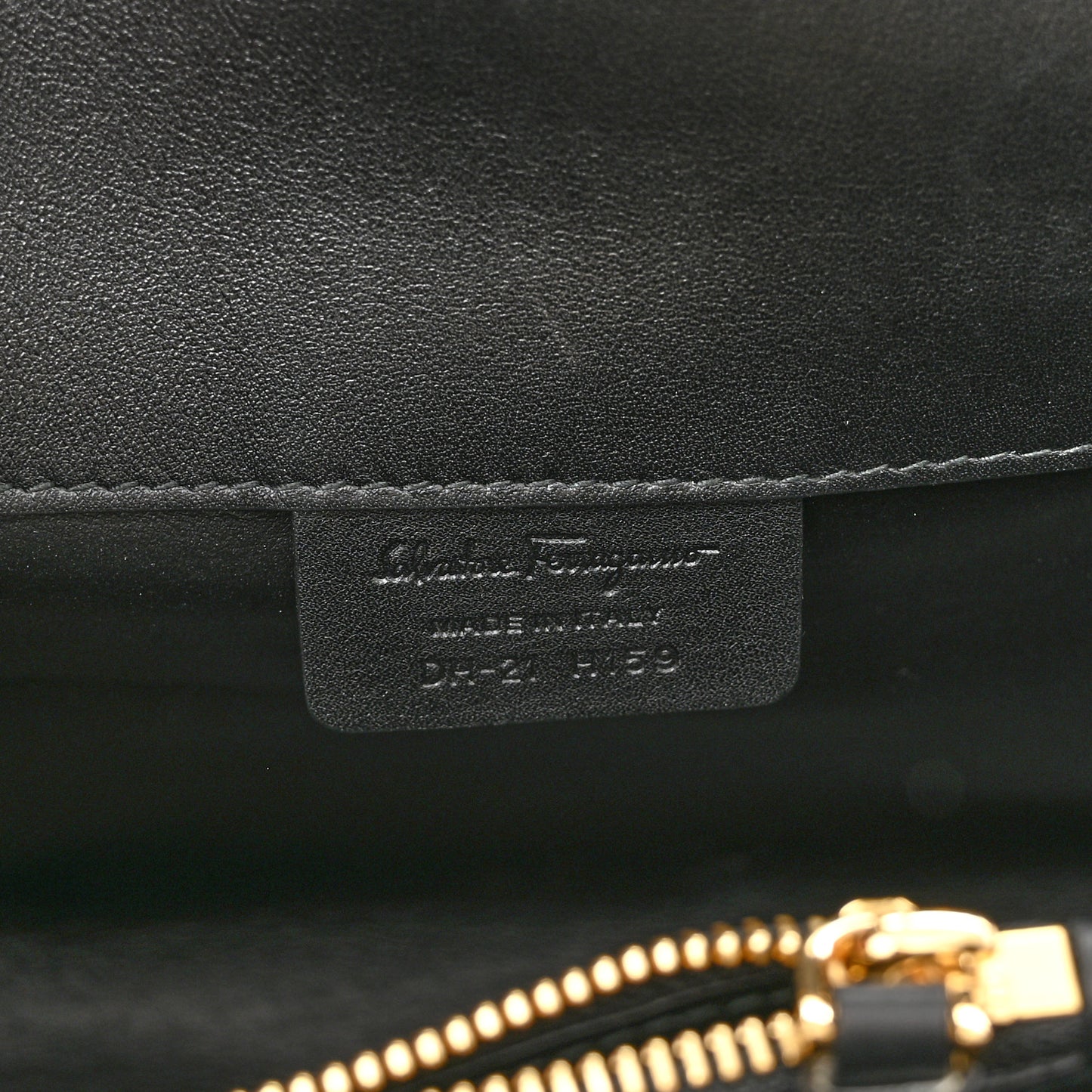 Calfskin Medium Studio Bag Black