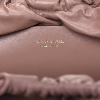 Mansur Gavriel Lambskin Cloud Clutch Biscotto 6 of 11