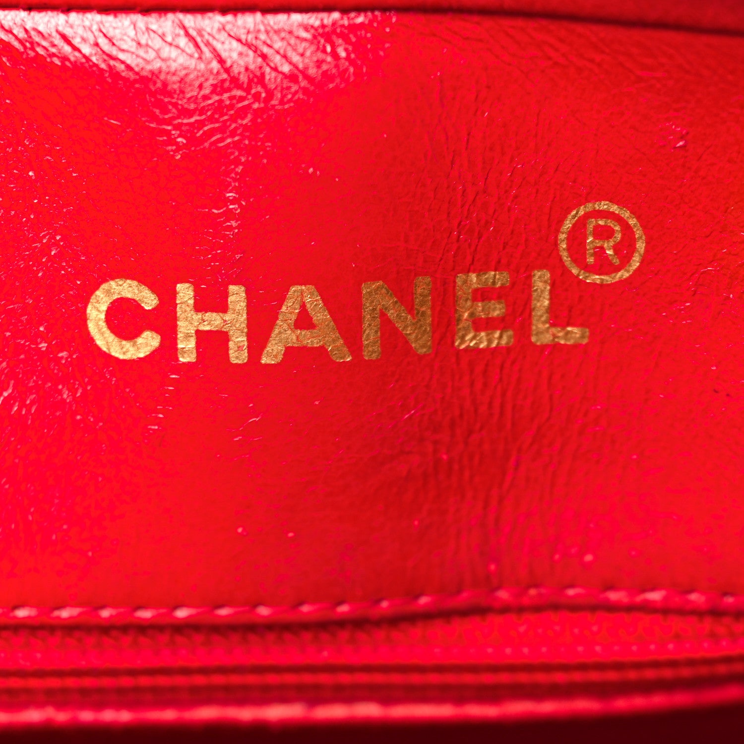 Chanel Caviar Quilted Camera Case Red 7 of 14