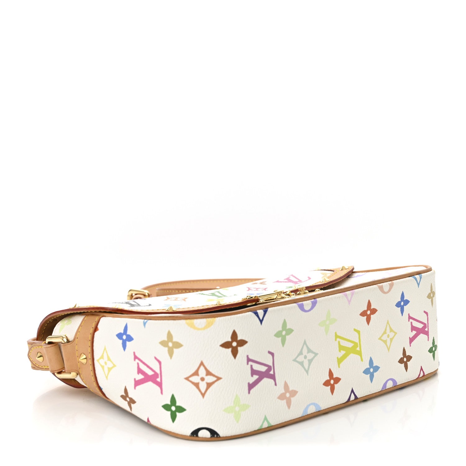Louis Vuitton Monogram Multicolor Sologne White 4 of 12