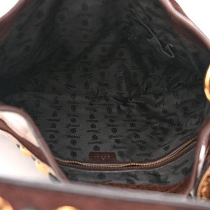 Gucci Crystal Monogram Fringe Babouska Hobo 4 of 8