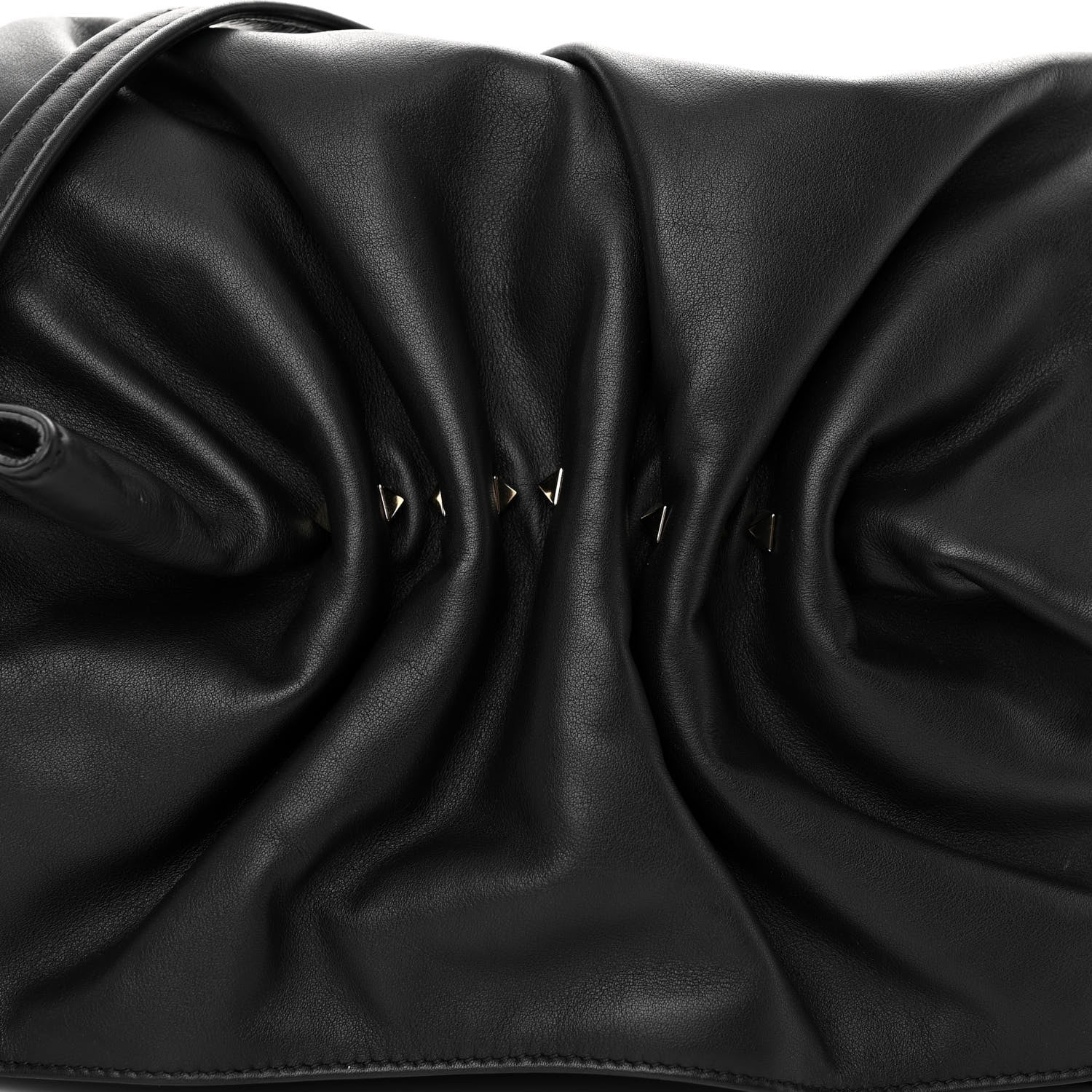 Valentino Garavani Smooth Calfskin Bloomy Crossbody Bag Black 7 of 9