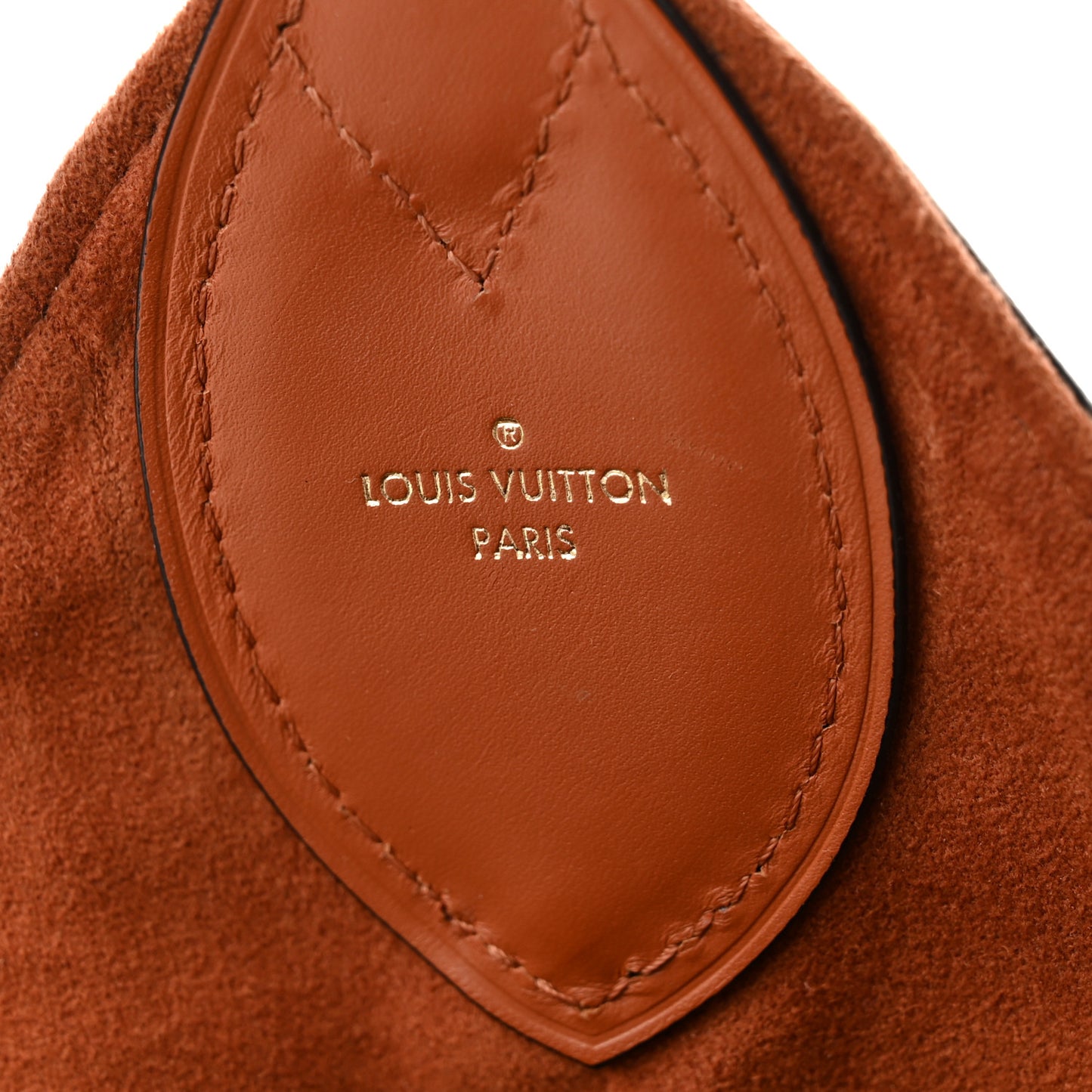 Monogram Flower Hobo Caramel