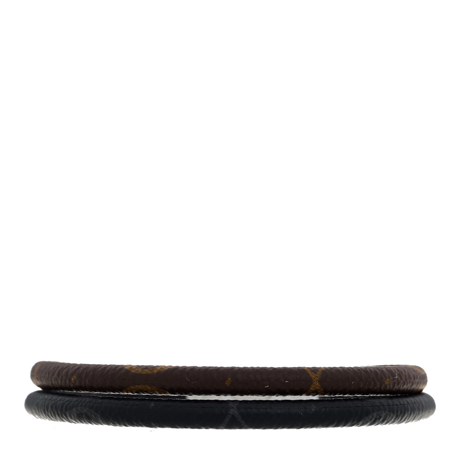 Louis Vuitton Monogram Eclipse Keep It Double Bracelet 19 2 of 8