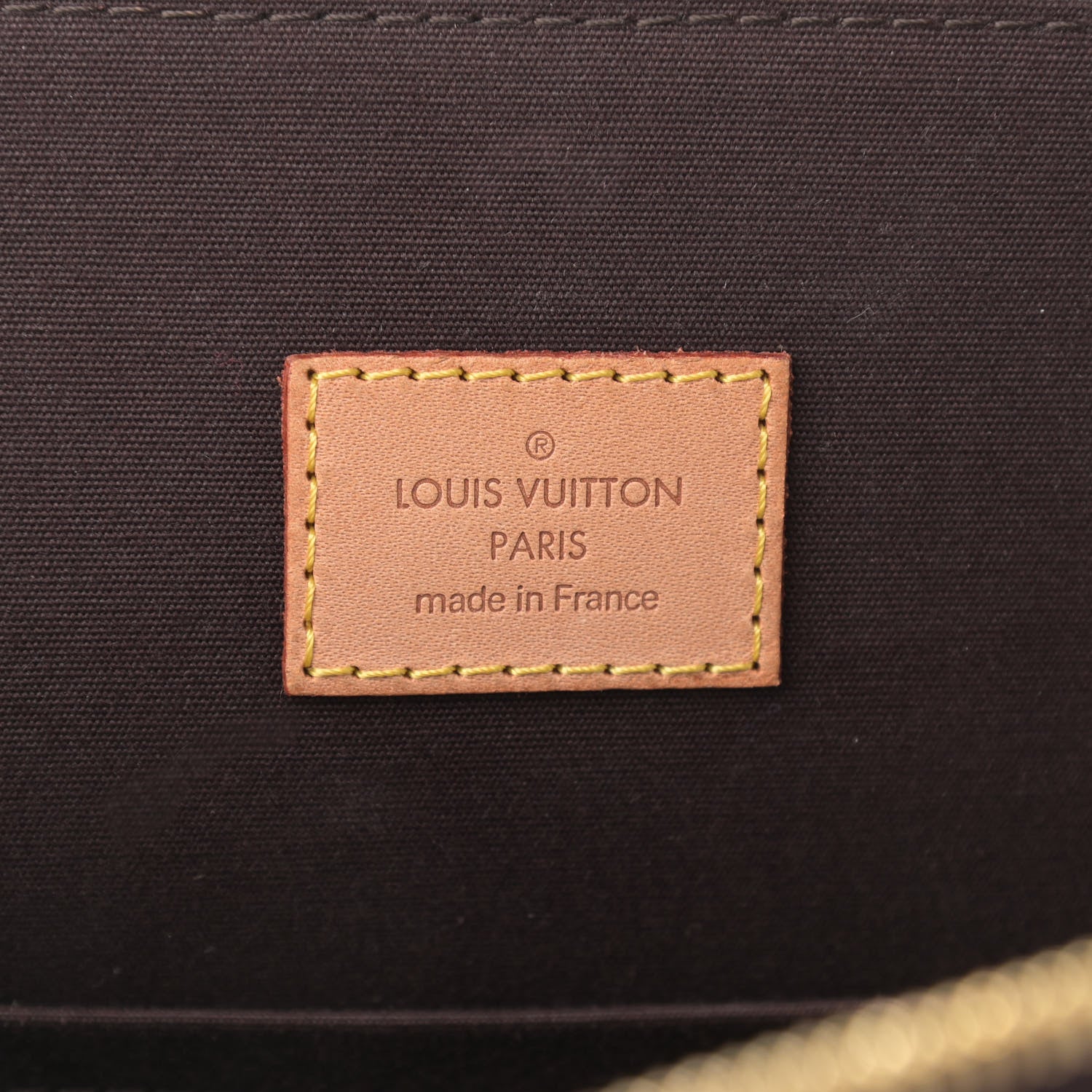 Louis Vuitton Vernis Alma GM Amarante 6 of 9