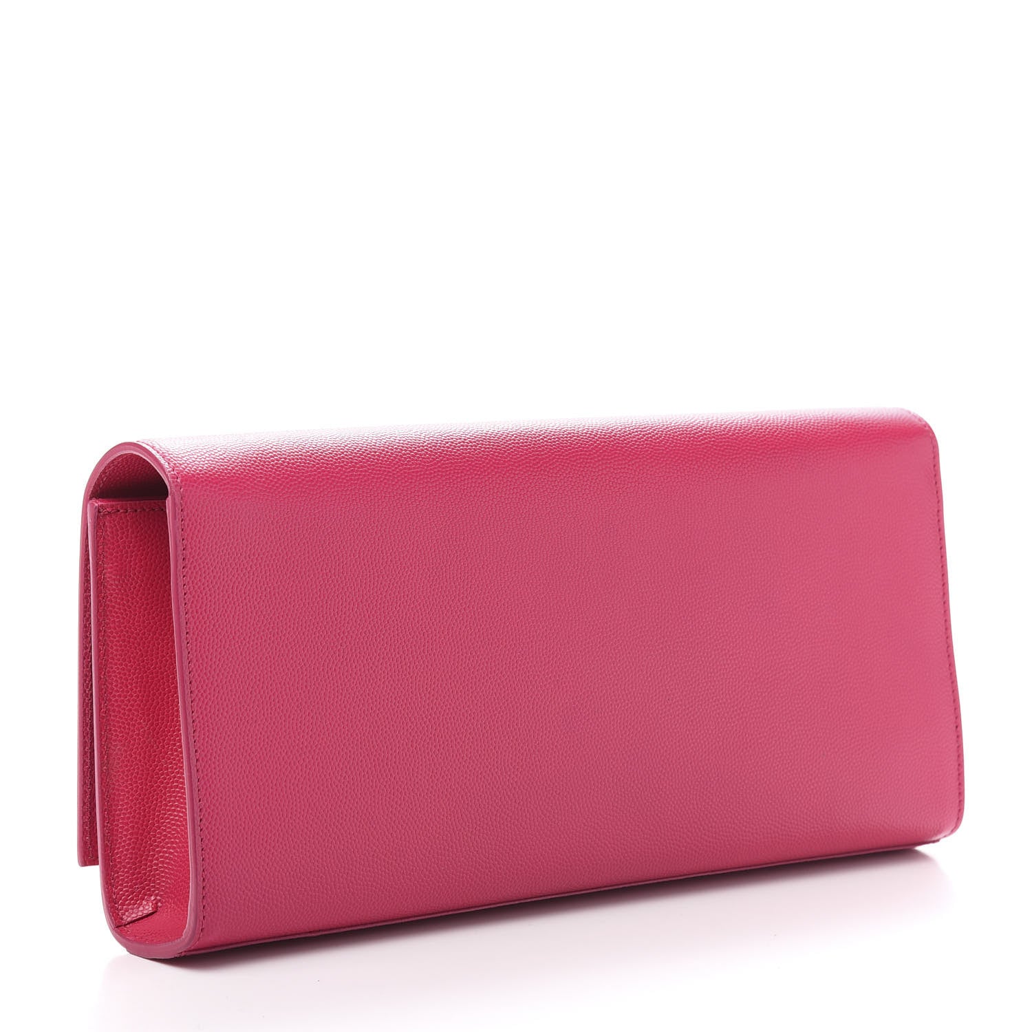 Saint Laurent Grain De Poudre Classic Monogram Cassandre Clutch Lipstick Fuchsia 3 of 10