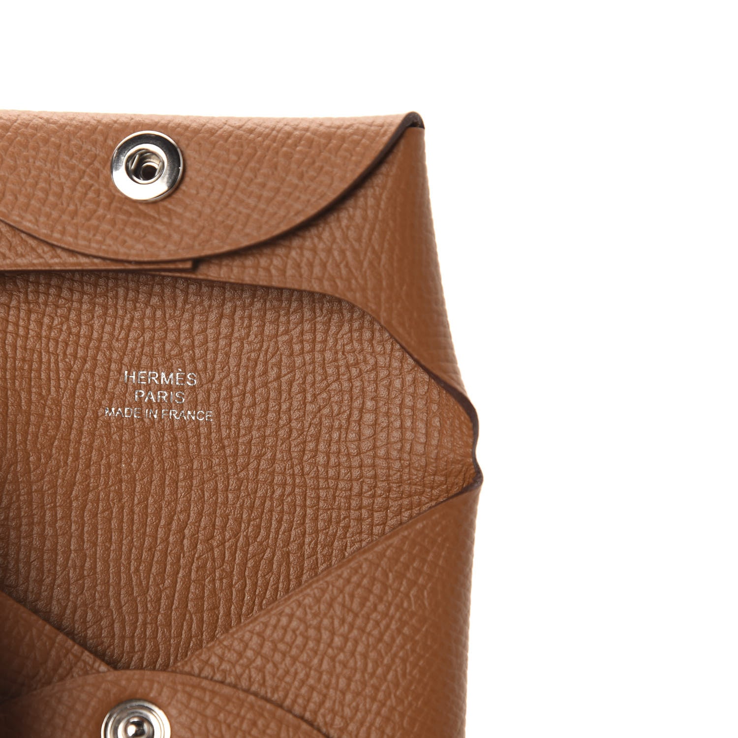 Hermes Epsom Bastia Coin Purse Gold 5 of 8
