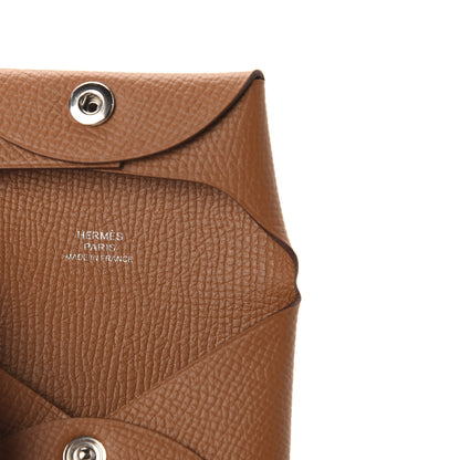 Hermes Epsom Bastia Coin Purse Gold 5 of 8