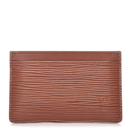Louis Vuitton Epi Card Holder Cannelle 1 of 7