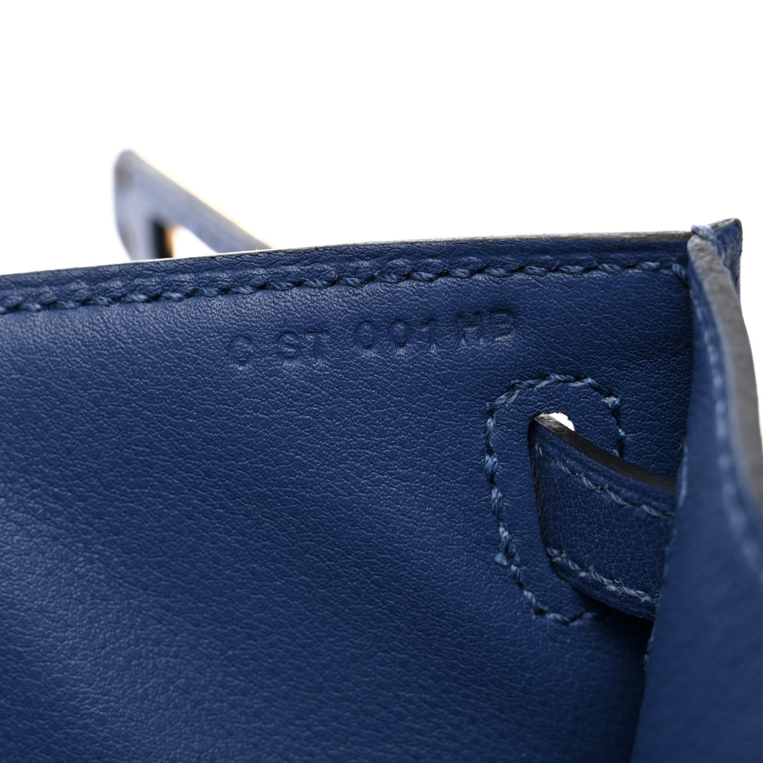 Hermes Swift Kelly Pochette Clutch Bleu Brighton 7 of 10