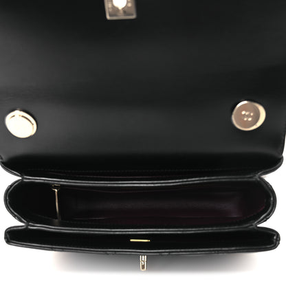 Chanel Lambskin Quilted Small Trendy CC Dual Handle Flap Bag Black 5 of 18