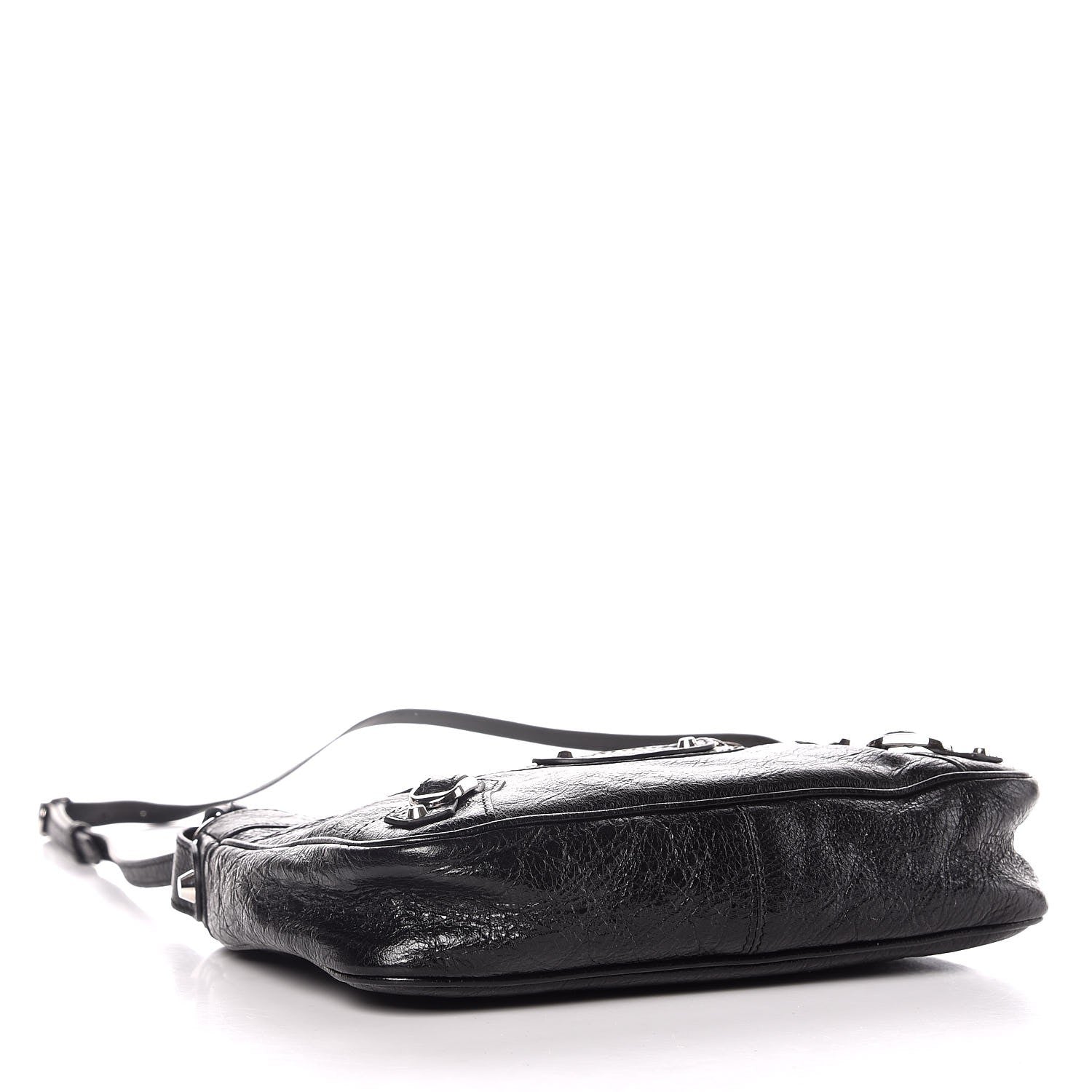 Balenciaga Agneau Classic Silver Hardware Hip Black 5 of 8