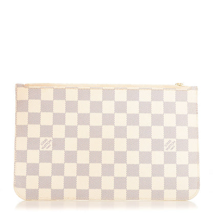 Louis Vuitton Damier Azur Neverfull MM GM Pochette 1 of 7
