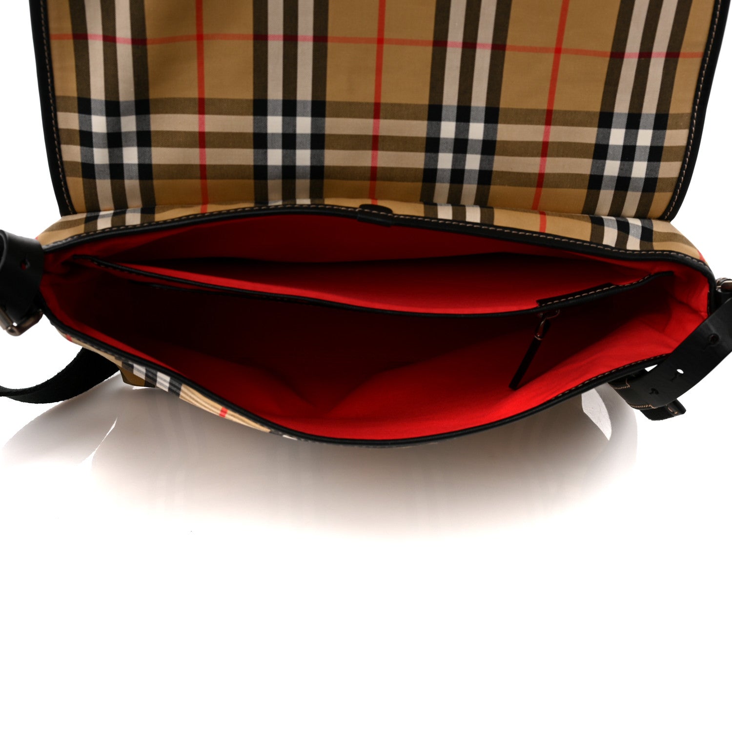 Burberry House Check Messenger Bag Black 4 of 9