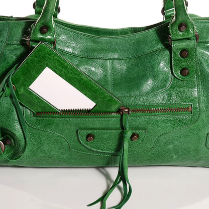 Balenciaga Chevre Classic Hardware Part Time Vert Gazon 9 of 16