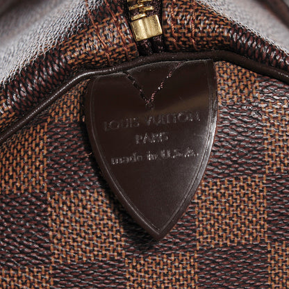 Louis Vuitton Damier Ebene Speedy 30 5 of 7