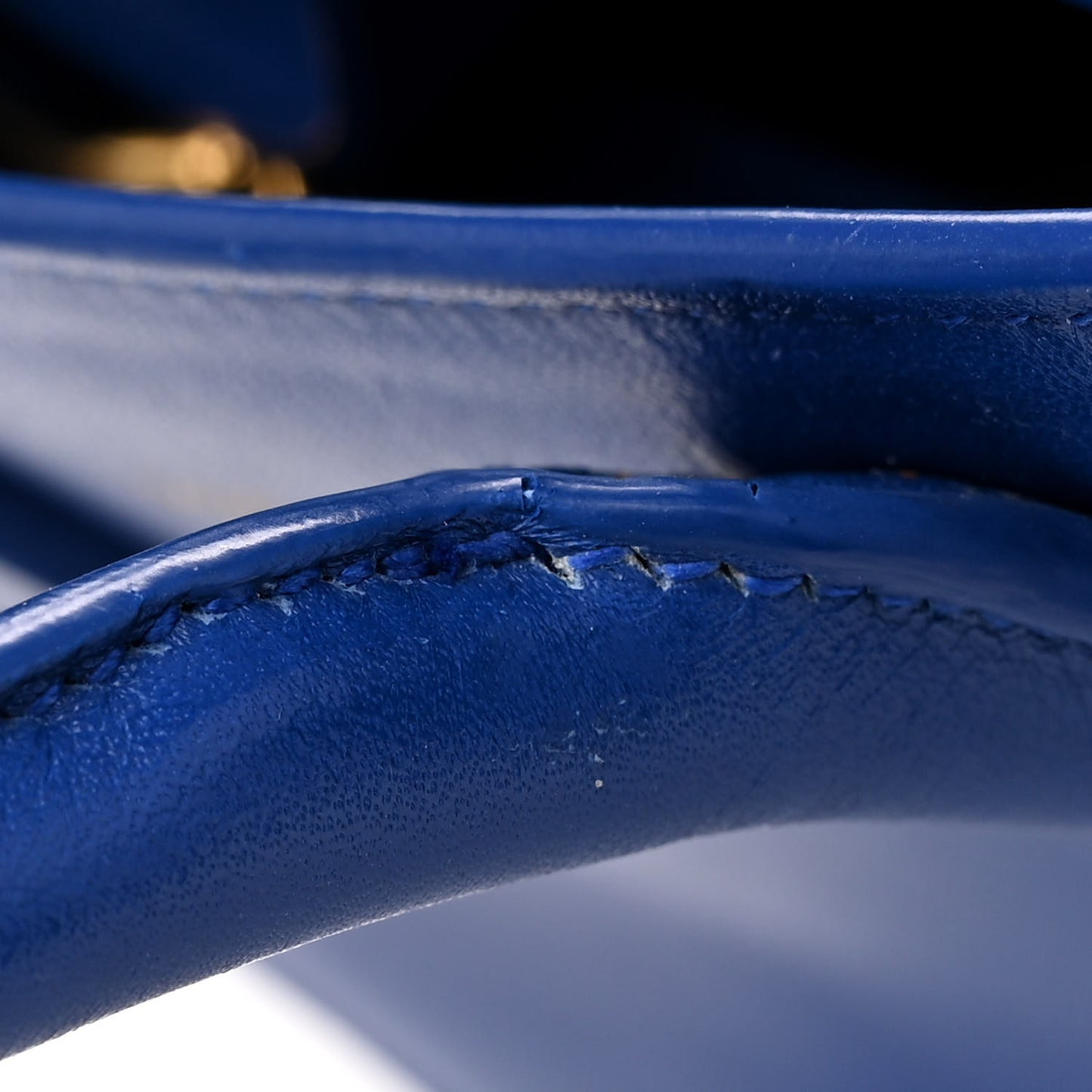 Calfskin Nano Sac De Jour Royal Blue