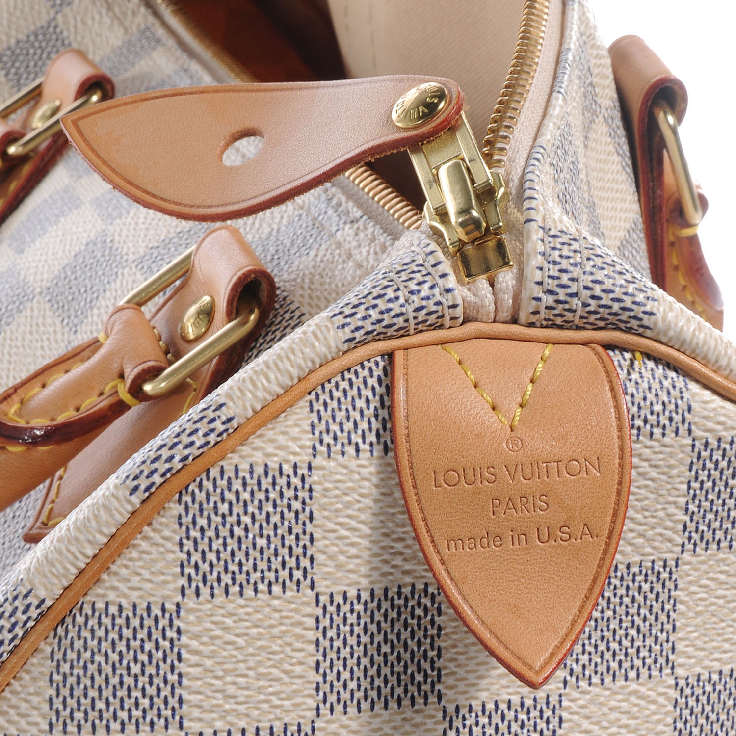 Louis Vuitton Damier Azur Speedy 30 5 of 7