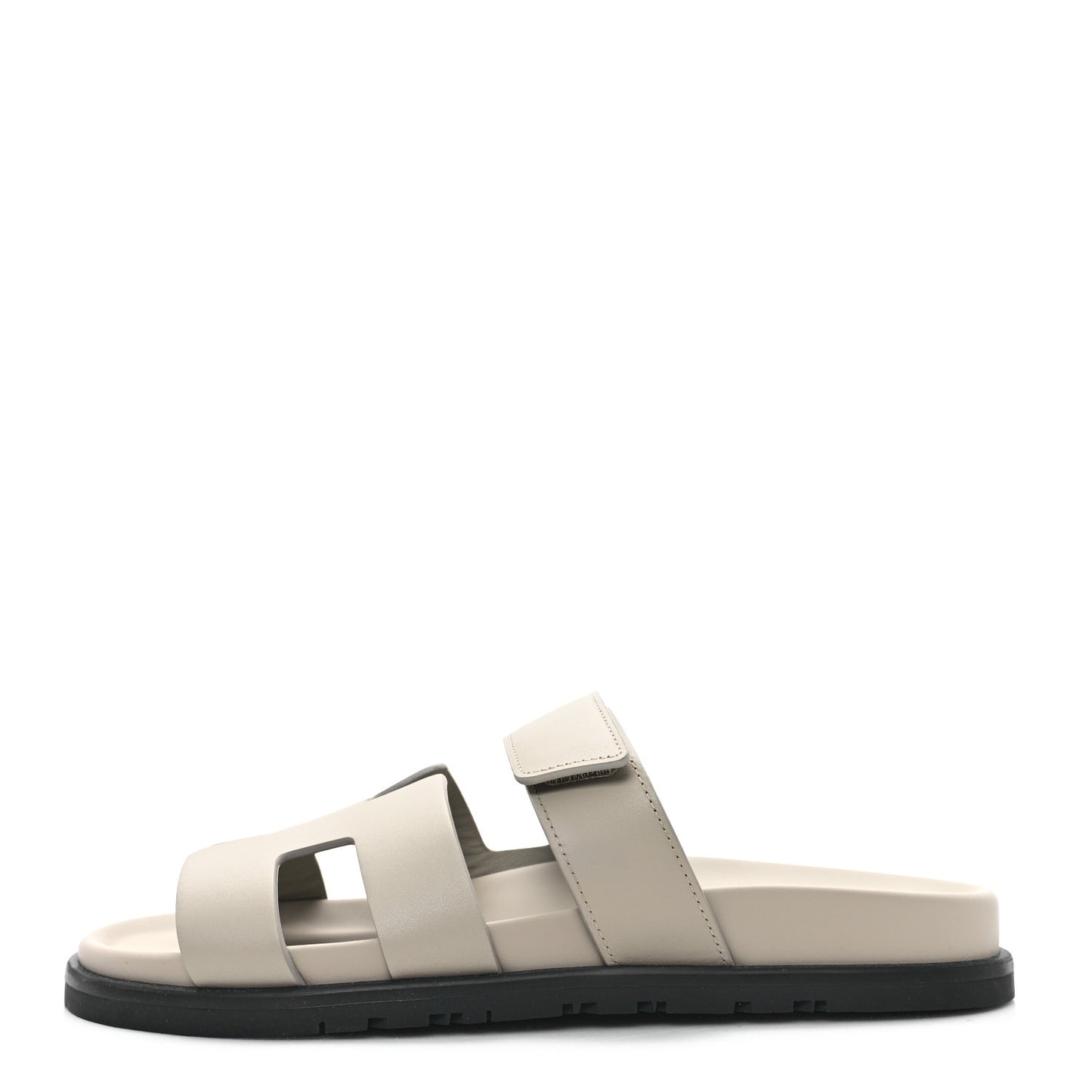 Calfskin Womens Chypre Sandals 39.5 Beige Esquisse
