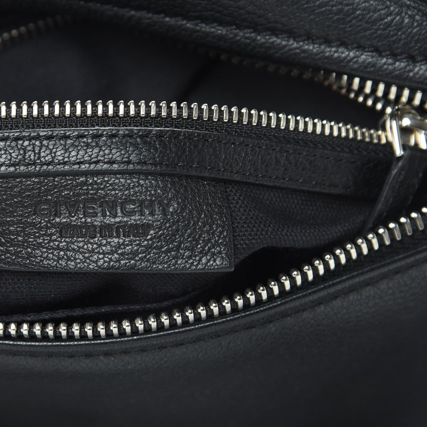 Sugar Goatskin Small Pandora Black