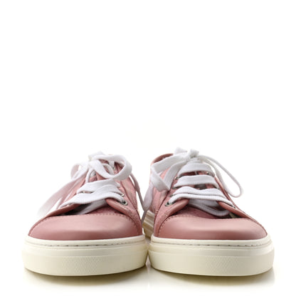 Gucci GG Monogram Calfskin Womens Low Top Sneakers 39 Pink Soft Pink 2 of 7