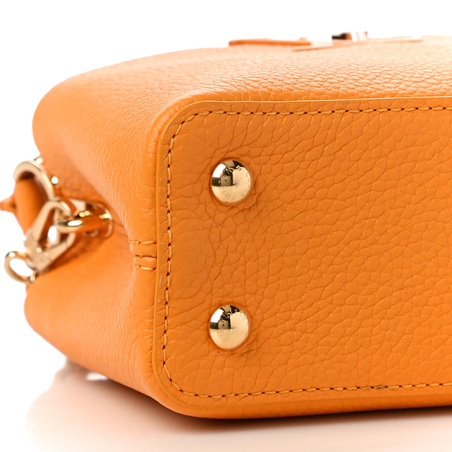 Taurillon Mini Capucines Sunbeam Yellow