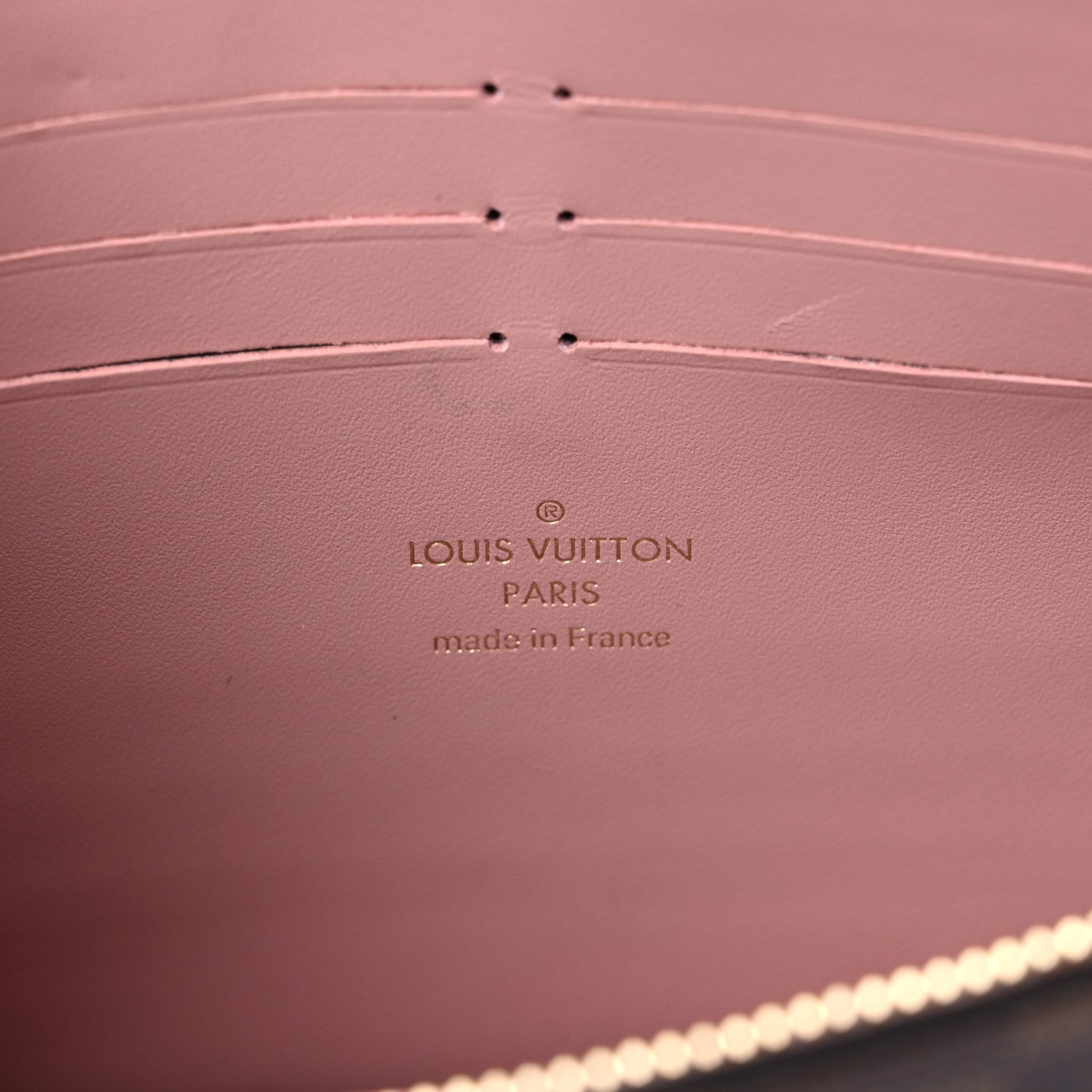 Louis Vuitton Damier Ebene Croisette Chain Wallet Magnolia 6 of 10