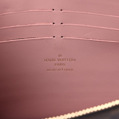 Louis Vuitton Damier Ebene Croisette Chain Wallet Magnolia 6 of 10