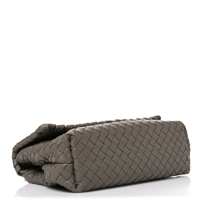 Bottega Veneta Nappa Intrecciato Baby Olimpia Shoulder Bag Limestone 5 of 12