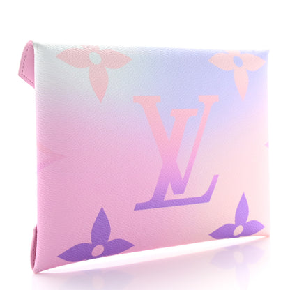 Louis Vuitton Monogram Giant Spring in the City Kirigami Pochette Set Sunrise Pastel Midnight Fuchsia Sunset Kaki 4 of 12