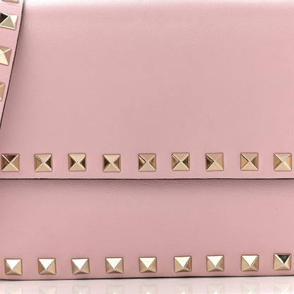 Valentino Garavani Vitello Rockstud Crossbody Bag Water Rose 7 of 9