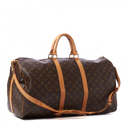 Louis Vuitton Monogram Keepall Bandouliere 55 3 of 10